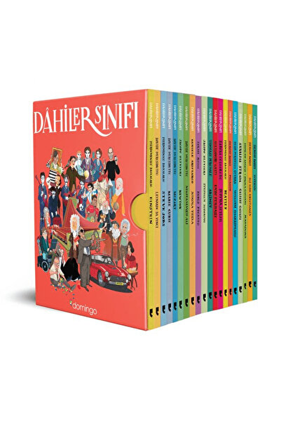 Domingo Yayınevi Dâhiler Sınıfı Serisi (Kutulu 20 Kitap) / Kolektif / Domingo...