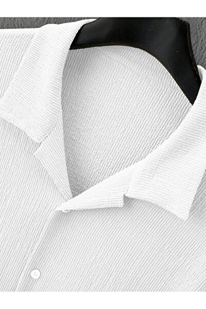 viperkombin Καλοκαιρινό Σετ 2 Πουκάμισα και Σορτς Twist Fabric A Ποιοτικό Κοστούμι με κάτω μέρος