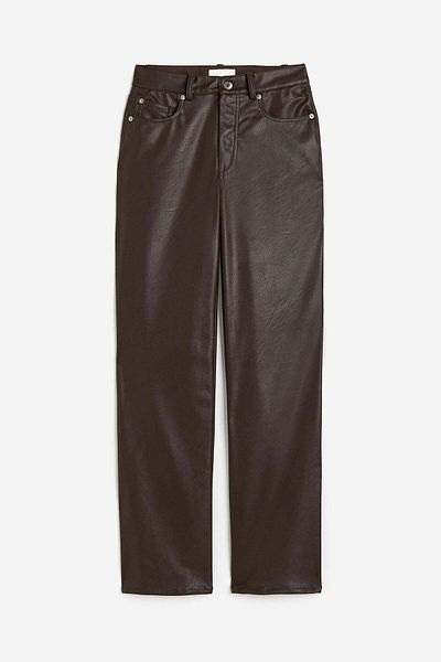 H&M Coated trousers