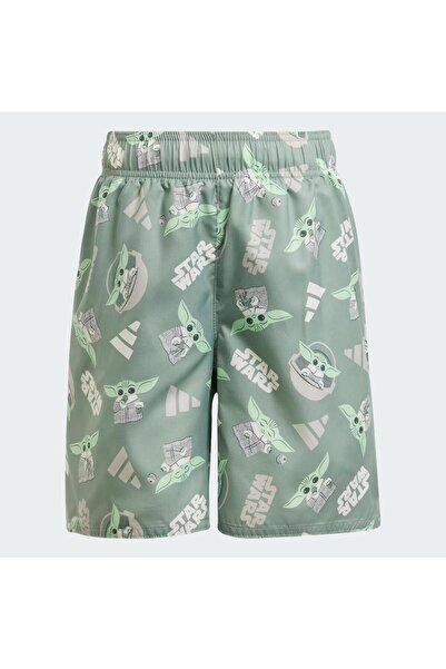 adidas x Star Wars Mandalorian Swim Çocuk Şort Mayo