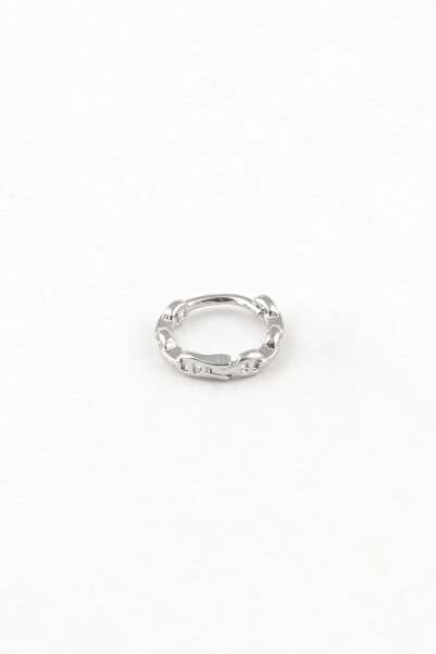 Sortie Aksesuar Artı Zincir Figürlü Paslanmaz Çelik Helix Küpe