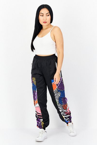 adidas Women Loose Fit Outdoors Track Pants, Multicolor