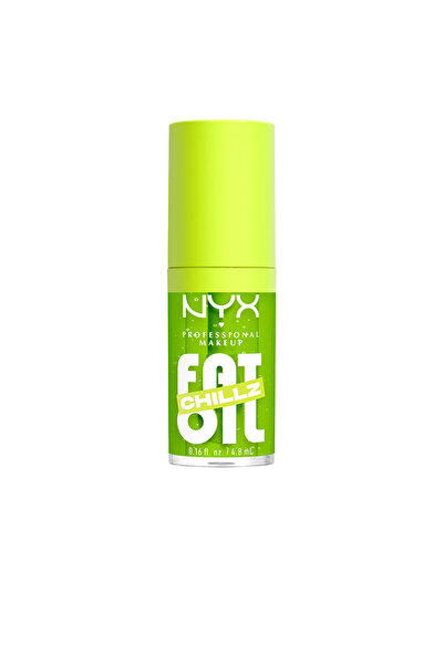 NYX Professional Makeup Fat Oil Chillz Lipgloss #kiwi Freezie Nyx Professiona...