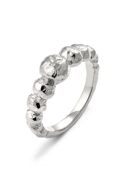 HAZE & GLORY Ring Bubble Design 925 Sterling Silber