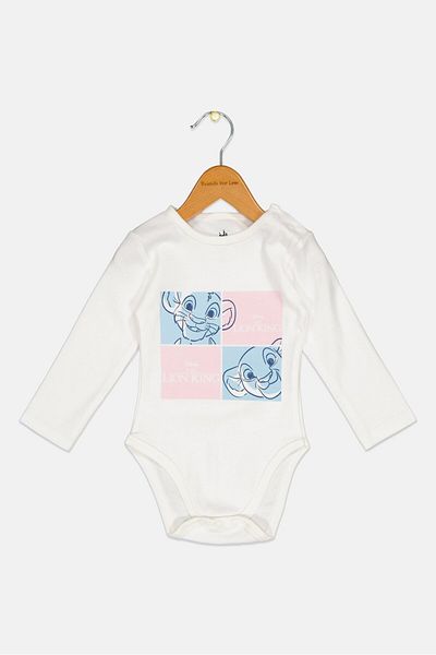 Disney Toddlers Boy Long Sleeve Graphic Print Bodysuits, Multicolor