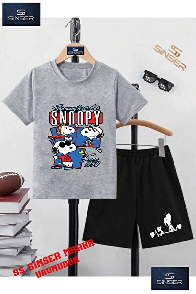 SS SİNSER Παιδικό μπλουζάκι με λαιμόκοψη "SNOPY SINCE 1950 " με ειδική στάμπα...