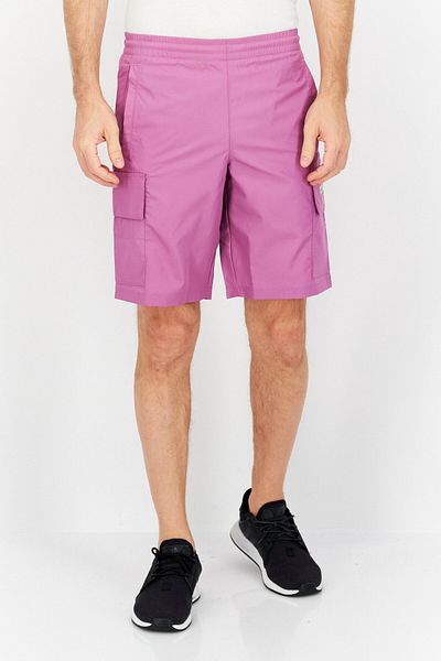 adidas Men Sportswear Fit Brand Logo Training Shorts, Purple