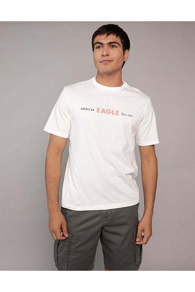 AMERICAN EAGLE AE Elevated Logo Graphic T-Shirt
