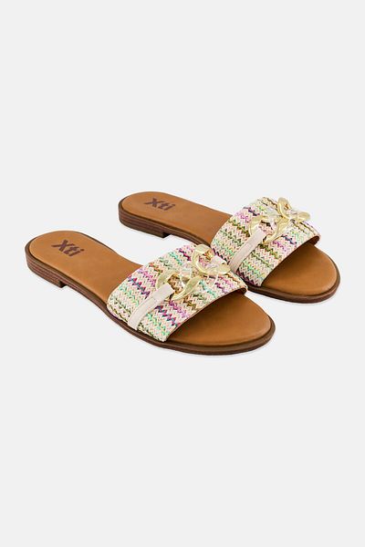 XTI Women Slip On Flats, Multicolor