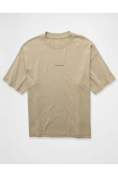 AMERICAN EAGLE AE Oversized Logo Graphic T-Shirt