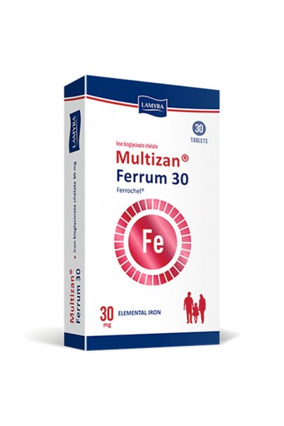 Multizan Ferrum L Tab 30s