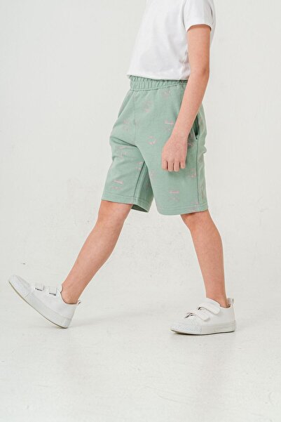 Mışıl Kids All Area Cat Printed Boy Shorts