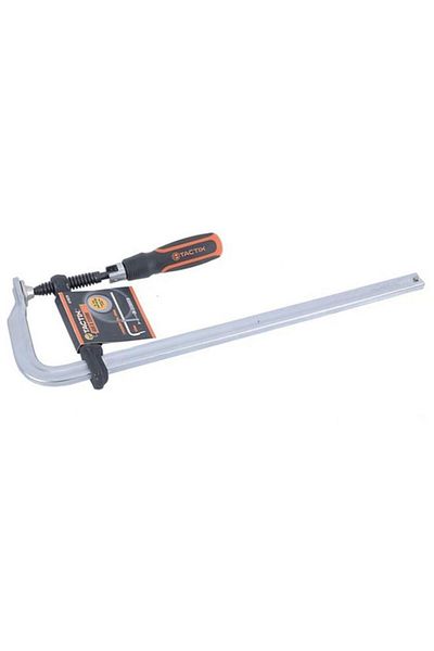 Generic Tactix Corrosion-Resistant Heavy Duty Clamp with Rubber Handle Multicolor 200 x 80mm