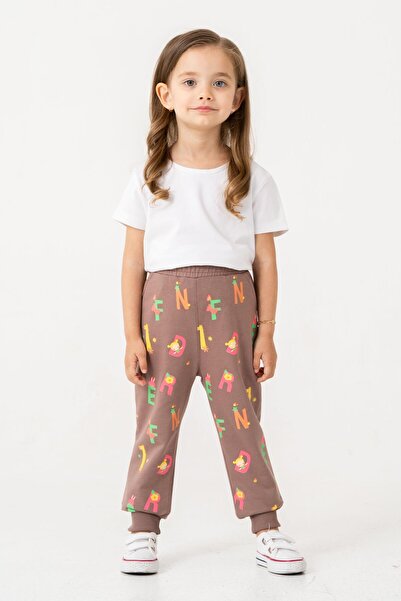 Mışıl Kids All Area Printed Girl's Sweatpants