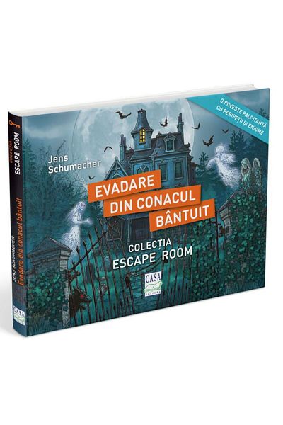 Editura Casa Evadare din conacul bantuit