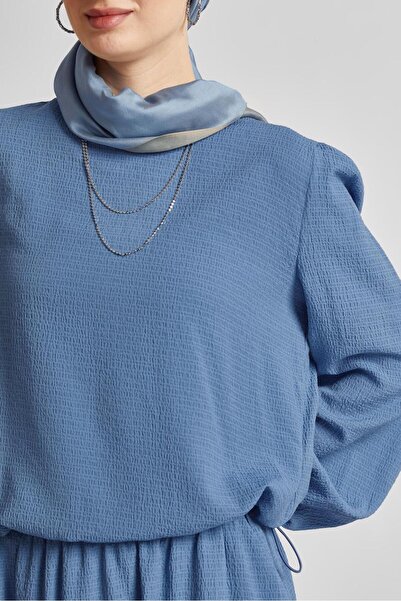 Alvina BELİ BÜZGÜLÜ BLUZ 45656