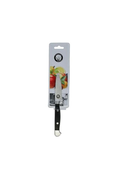 Generic Master Chef Paring Knife Black and Silver 3.5inch