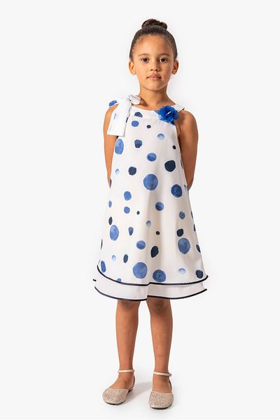 Baby Animals Baby Girl Girl Kid Birthday Party Wedding Dress Short Sleeve Sleeveless with Strap Lined