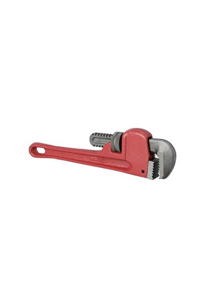 Generic ACE Ergonomic Handle Adjustable Pipe Wrench Red and Grey 8inch J0202-8
