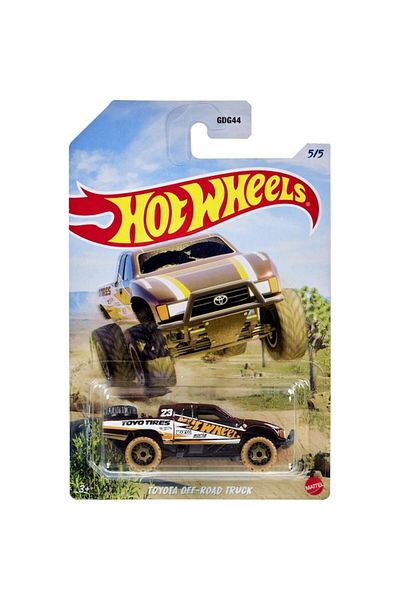 mattel Hot Wheels Toyota Off-Road Truck, 7 cm