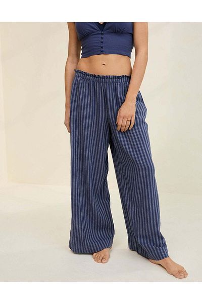 AMERICAN EAGLE Aerie Linen Blend Trouser
