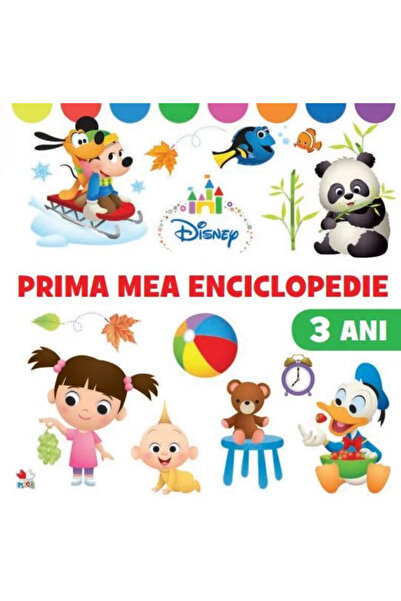 Editura Litera Disney. Prima mea enciclopedie la 3 ani