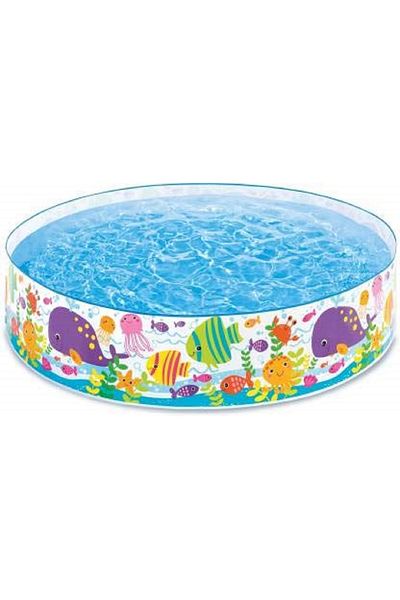 Intex Snapset Ocean Play Pool for Kids – 1.83m Wide, 38cm Deep