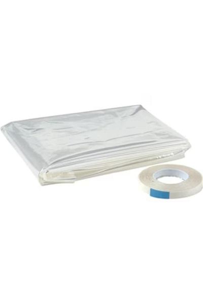 Generic مجموعة عزل النوافذ Polar Block Patio/XL من M-D Building Products، شفافة، مقاس 84 × 110 بوصة، رقم 4283