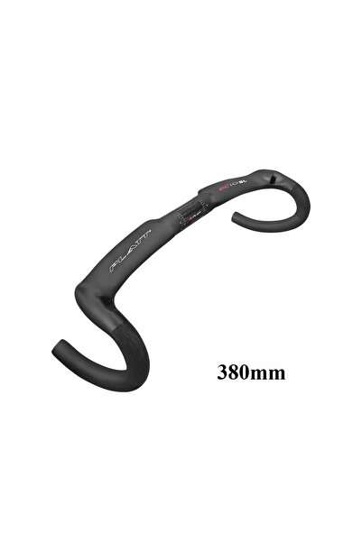 Choice مقود دراجة من الكربون مقاس 380 مم، مقاس 31.8 مم، مسار داخلي لدراجة الط...