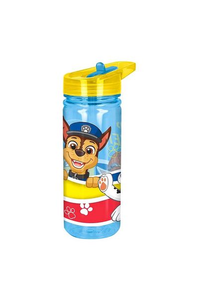 Generic STOR Paw Patrol Ecozen Leak-Proof Water Bottle with Sippy Straw Multicolor 580ml