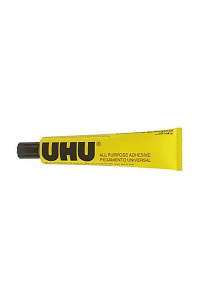 Generic لاصق UHU متعدد الأغراض، سريع الجفاف، غير سام، قوي الترابط، شفاف، 60 مل، LG-40981