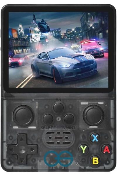 Generic QuantumG - R35S Retro Handheld Game Console with 3.5 Inch IPS HD Display, Linux System, 64GB Inbuilt