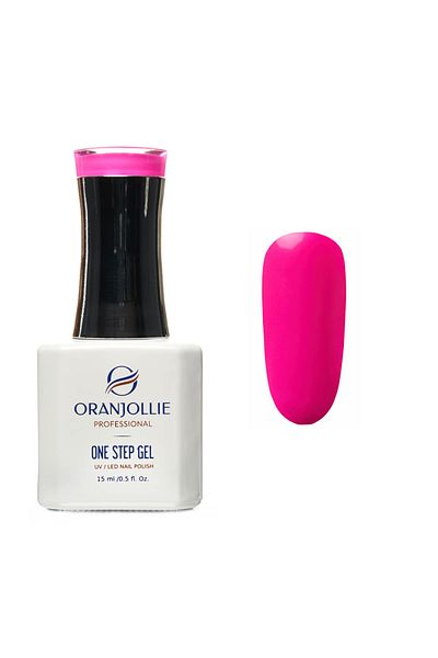 Intisimo Oja semipermanentă, profesională, 15 ml, One Step OS043 (016), lucioasă, roz bujor