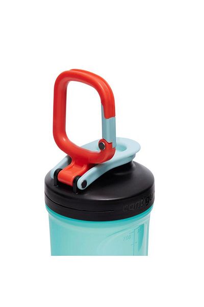 Generic Contigo Shake and Go 2.0 BPA-Free Polypropylene Shaker with Flip-Open Cap Blue and Black 28oz