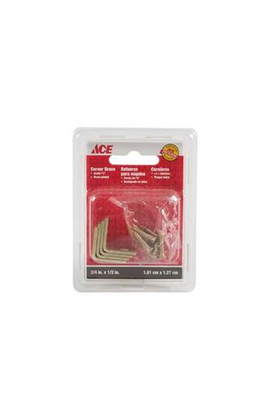 ACE Corner Brace (1.9 cm, Pack of 4)