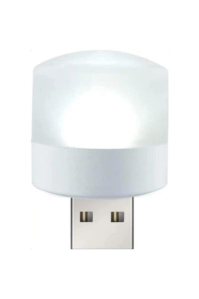OEM LED Lamp with USB, White Light, White