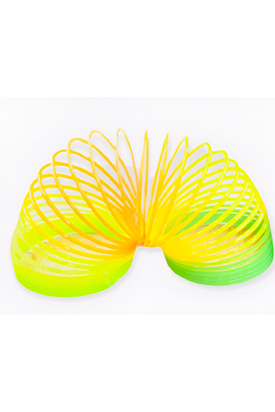 rexa لعبة زنبرك قوس قزح السحري - لفائف كلاسيكية ملونة ممتعة للأطفال