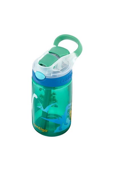 Generic Contigo Autospout Gizmo Flip Water Bottle Jungle Green Dino 420ml 2115035