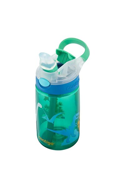 Generic Contigo Autospout Gizmo Flip Water Bottle Jungle Green Dino 420ml 2115035