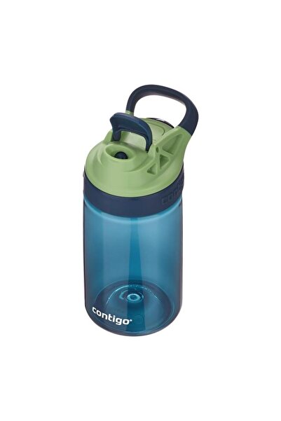 Generic Contigo Gizmo Sip Water Bottle Blueberry Green Apple 420ml