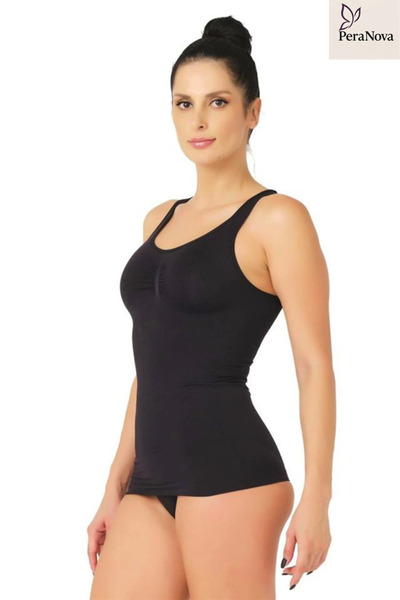 PeraNova Special Production Tightening 2 Sizes Slim Look Firming Flexible Thick Strap Undershirt Corset