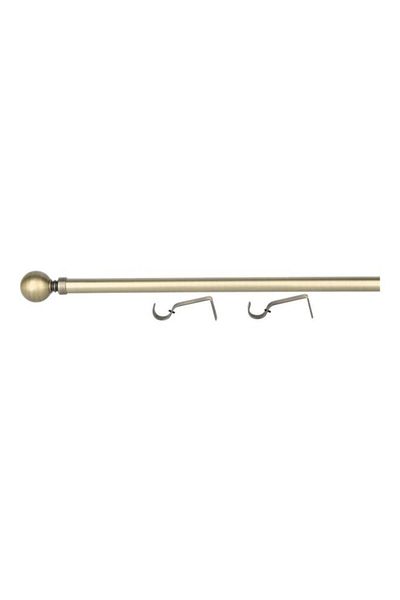 Generic Micasa 25/28mm Durable High Quality Long Lasting Sturdy Curtain Rod Brass 160-310cm