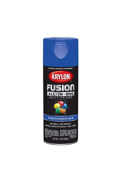 Generic KRYLON Fusion All-in-One Spray Paint and Primer Patriotic Blue 12oz K02716007