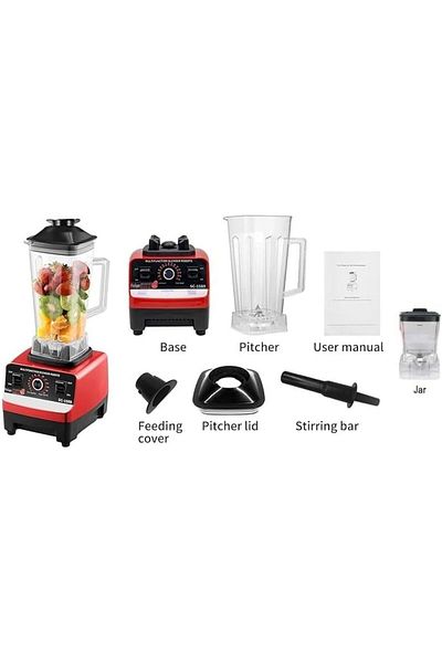Other 2 in 1 Multipurpose Blender 2L Blending Jug 300g Grinding Jar Powerful Motor, 15 Speed