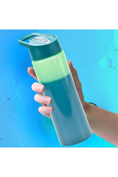 Generic smash Ergonomic Leak-Proof Lightweight Colour Changing Water Bottle Green 700ml