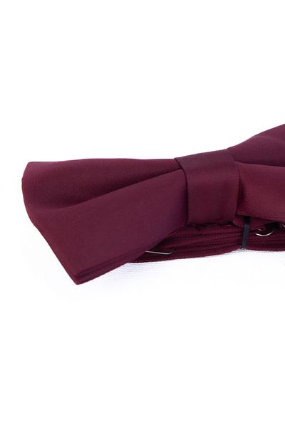Oppland Papion pentru bărbați Dupond Fabric Handmade Model clasic Design pentru ocazii și nopți speciale cu clips