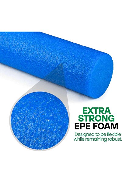 rexa نودلز إسفنجية لحمام السباحة - طول 145 سم، قطر 7 سم