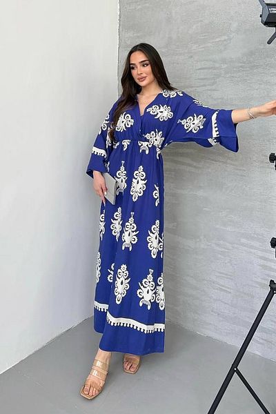DPARİS Rochie cu model etnic