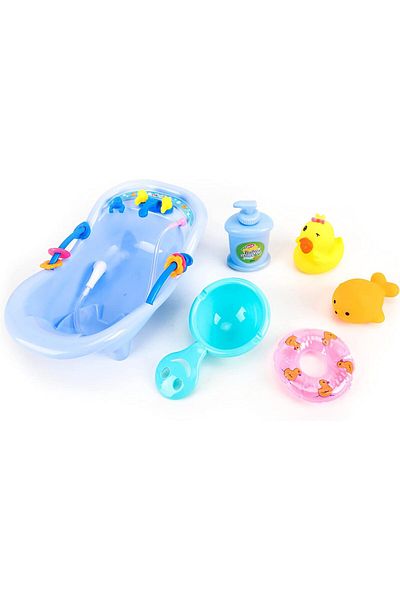 Moon Mini duck bath tub - Blue