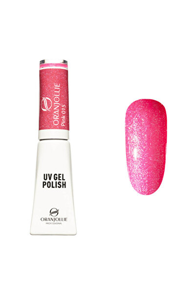 Intisimo Oja semipermanentă, profesională, gamă, 12 ml, nr. 015, sclipici, roz